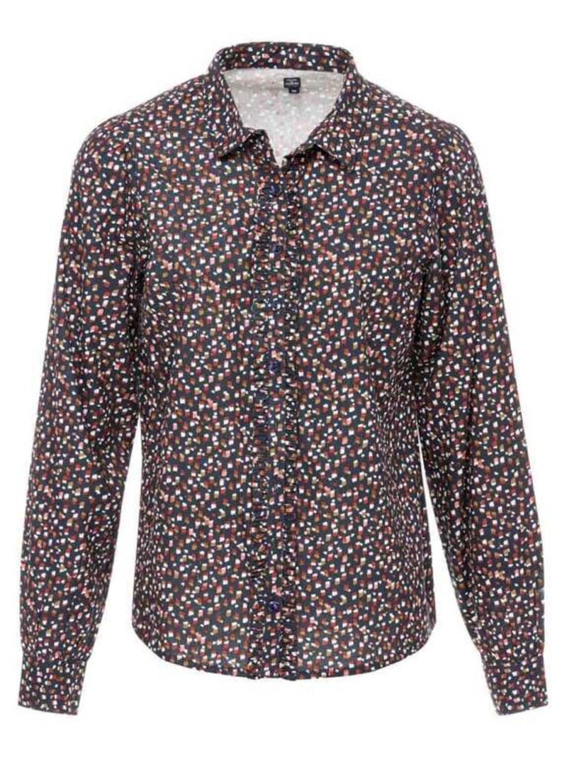 Chemise imprimé manches longues Femme Multicolore - Kiabi