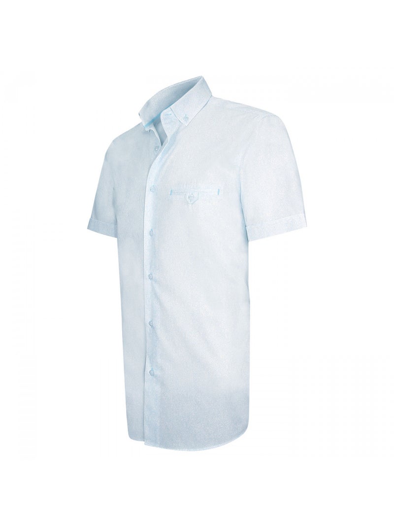 Chemise imprimée ALPERTON Bleu - Kiabi