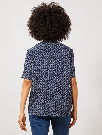Chemise imprimée coupe droite - Kiabi