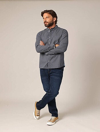 Chemise imprimée coupe droite 'Deeluxe'