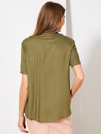 Chemise imprimée coupe droite - Kiabi