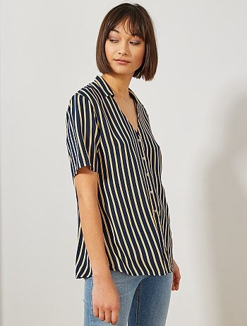 Chemise imprimée coupe droite - Kiabi