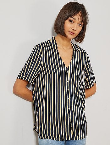 Chemise imprimée coupe droite - Kiabi