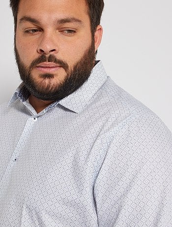 Chemise imprimée en coton