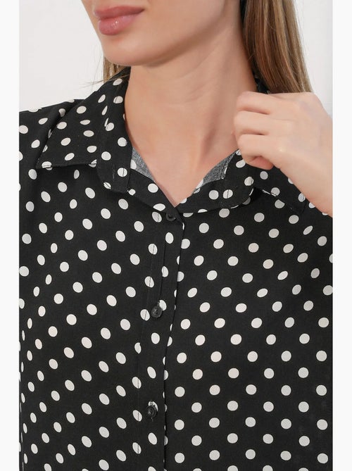 Chemise imprimée en crêpe à boutons bdart - Kiabi Chemise imprimée en crêpe à boutons bdart - Kiabi