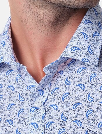 Chemise imprimée manches longues