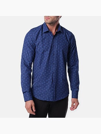 Chemise imprimée manches longues