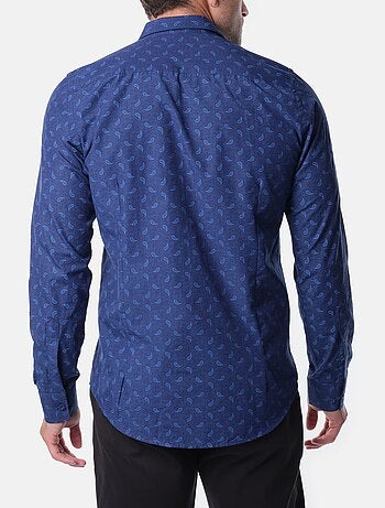 Chemise imprimée manches longues