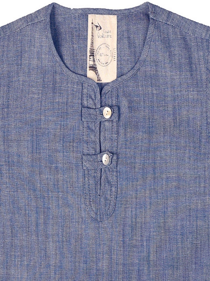 Chemise    Intersaison  ROBINSON - La Faute à Voltaire Bleu - Kiabi