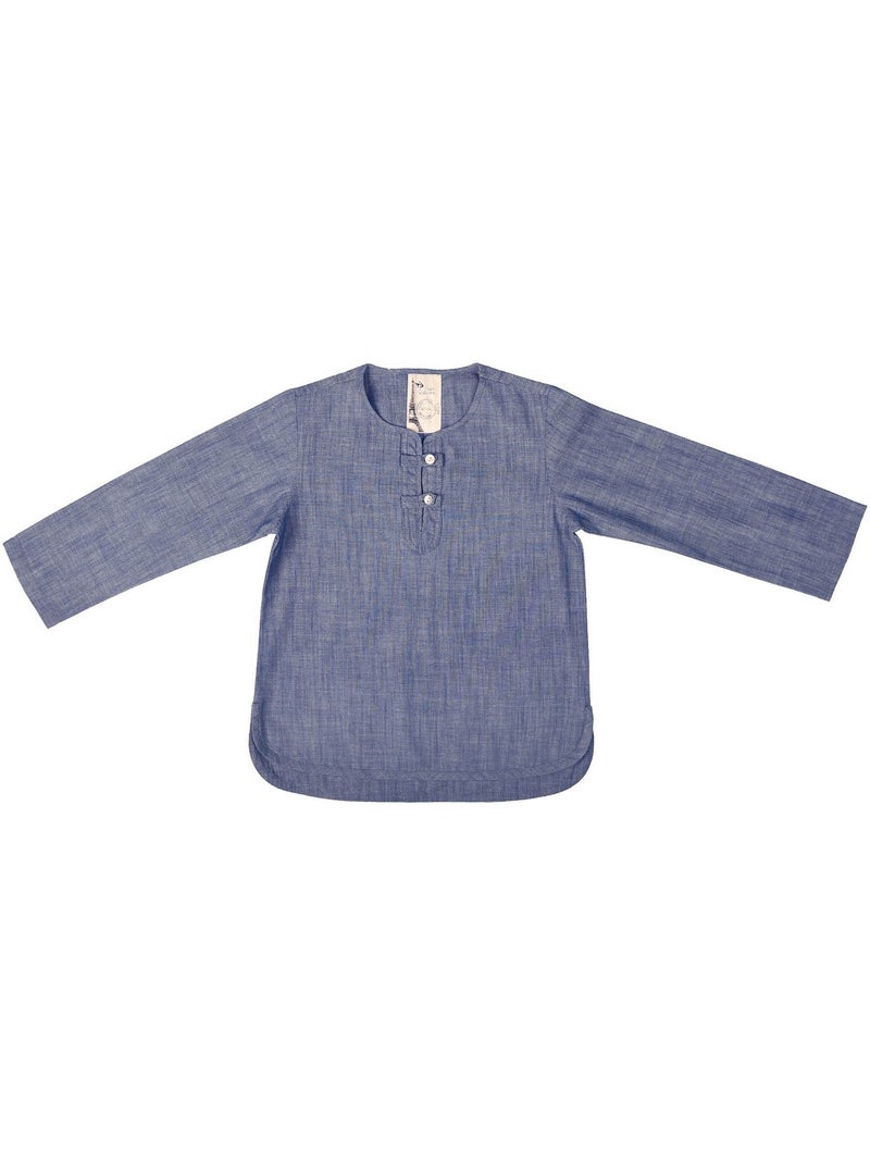 Chemise    Intersaison  ROBINSON - La Faute à Voltaire Bleu - Kiabi