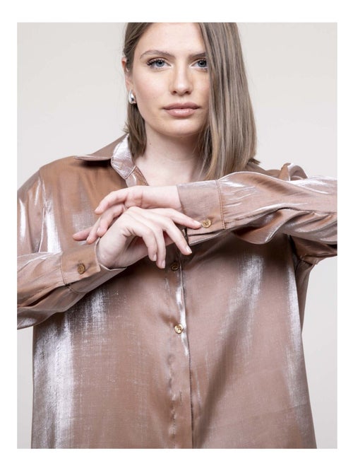 Chemise irisée ORIANA - Kiabi