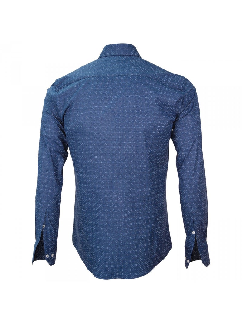 Chemise italienne CAVOUR Bleu - Kiabi