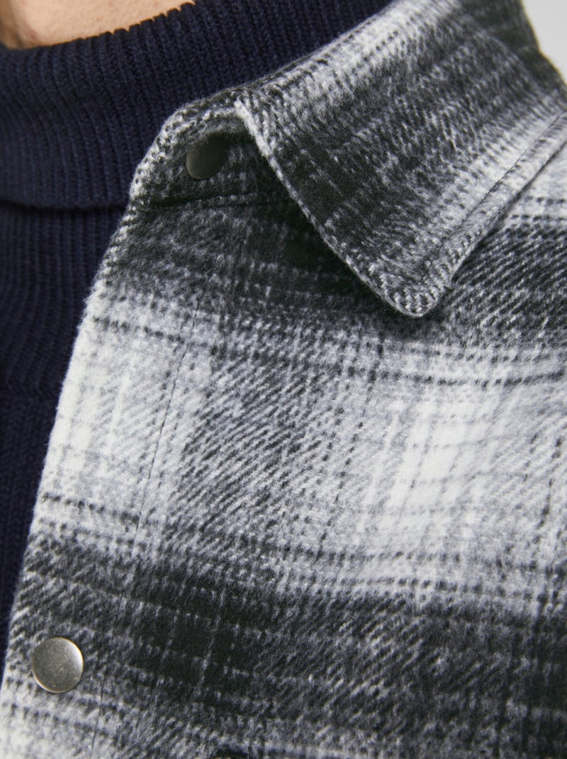 Chemise Jack & Jones Jorbane Gris - Kiabi