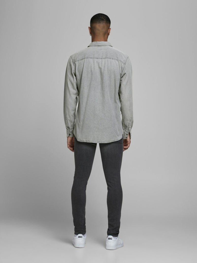 Chemise Jack & Jones Sheridan Gris - Kiabi