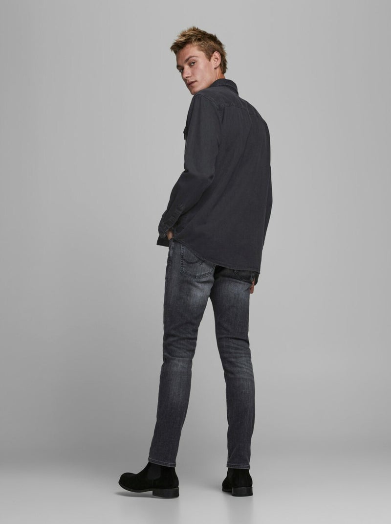 Chemise Jack & Jones Sheridan Noir - Kiabi
