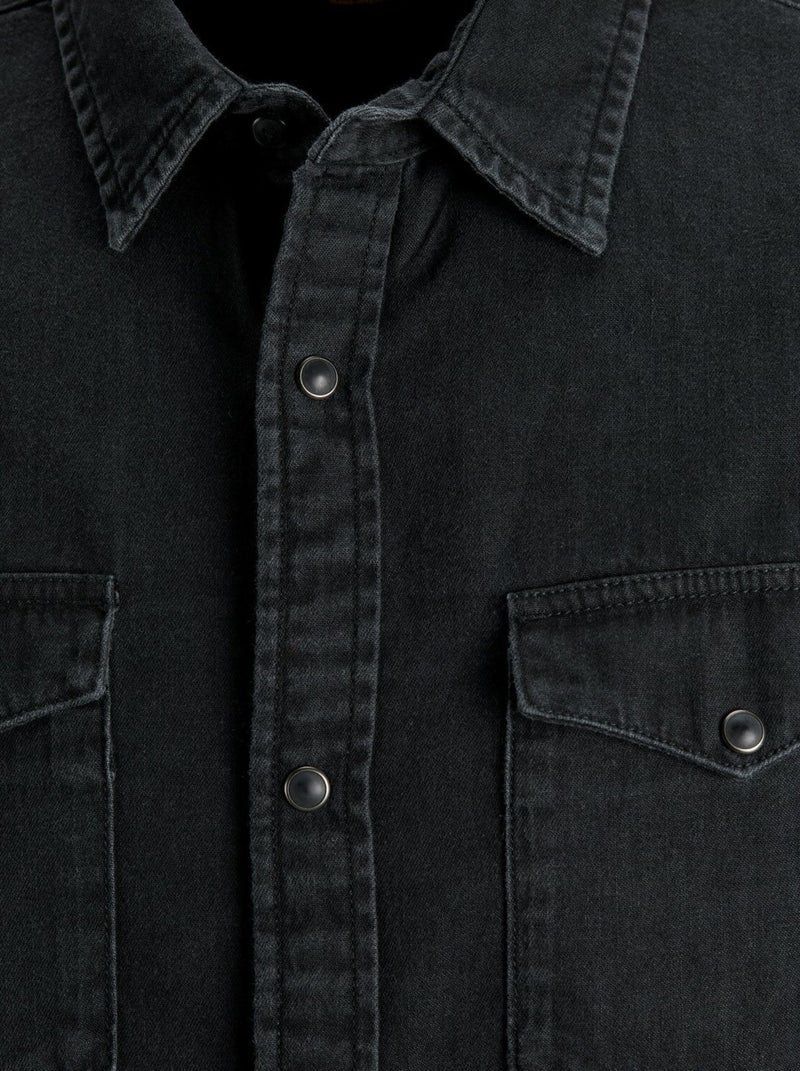 Chemise Jack & Jones Sheridan Noir - Kiabi