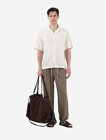 Chemise jacquard à motif cachemire , coupe classique giesto
