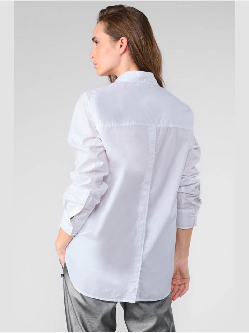 Chemise jama 'le temps des cerises' Blanc - Kiabi