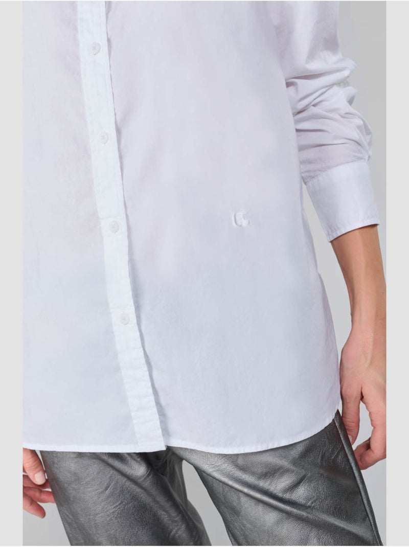 Chemise jama 'le temps des cerises' Blanc - Kiabi