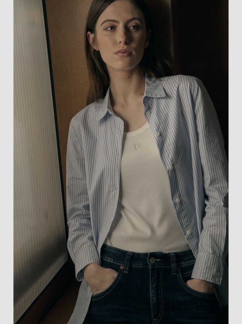 Chemise JAMAY 'Le Temps Des Cerises' Blanc - Kiabi