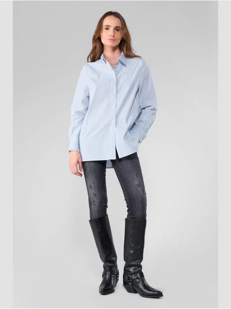 Chemise jamay 'le temps des cerises' Blanc - Kiabi