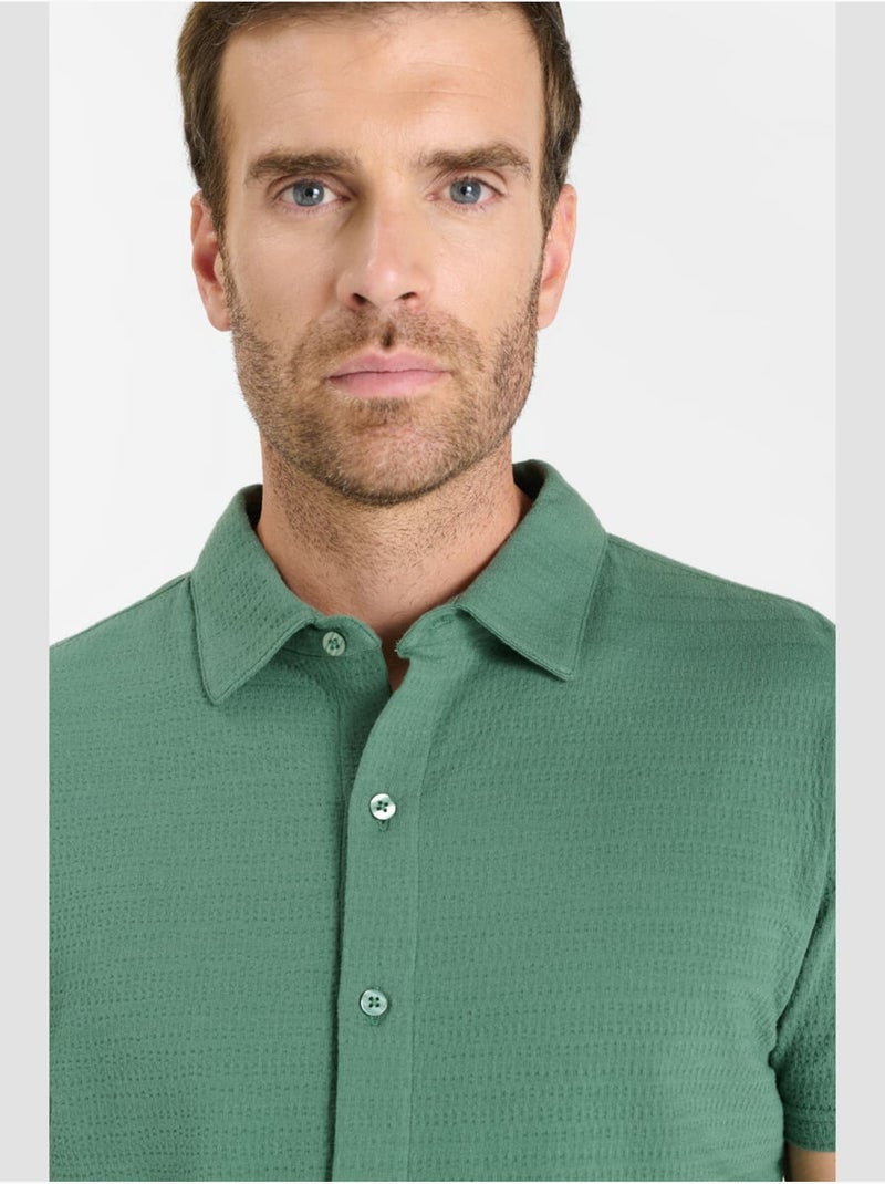Chemise JAPA 'Le Temps Des Cerises' Vert - Kiabi
