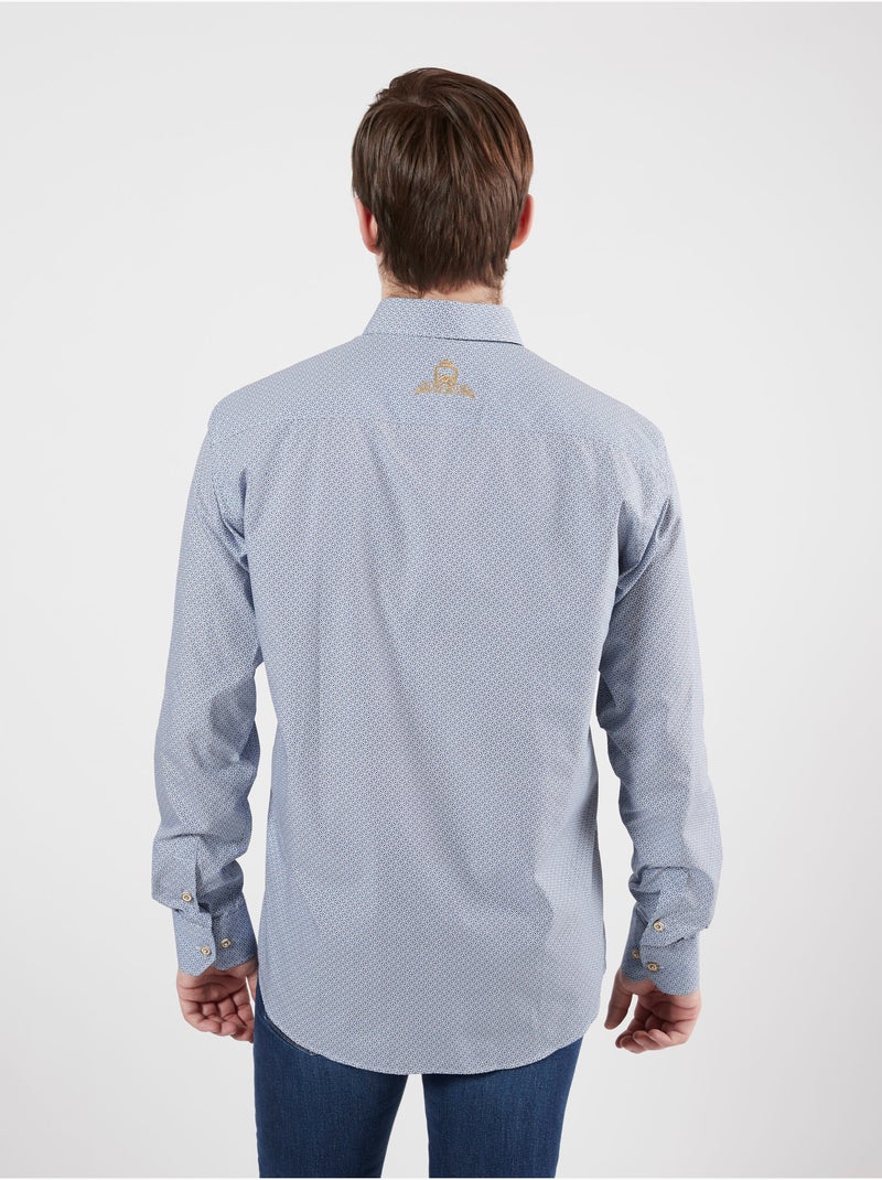 CHEMISE JARDIN D’HIVER Bleu - Kiabi
