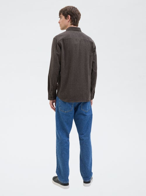 Chemise 'JJrebel' en flanelle de coton - Kiabi