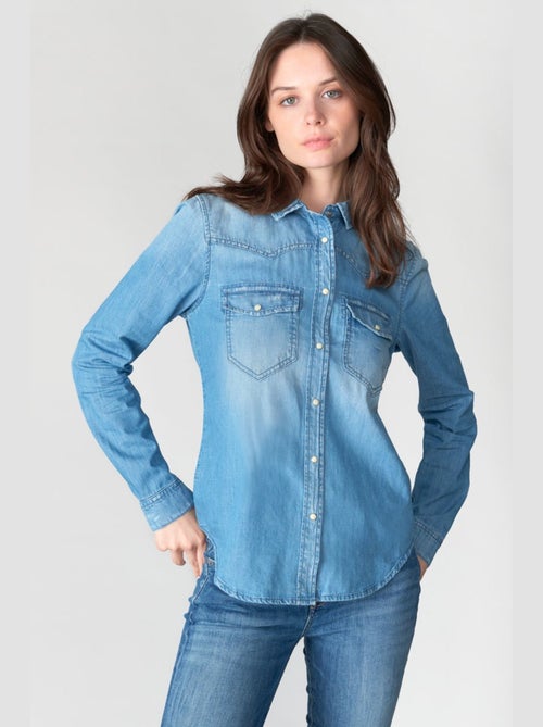 Chemise JUANITA en jeans 'Le Temps Des Cerises' - Kiabi