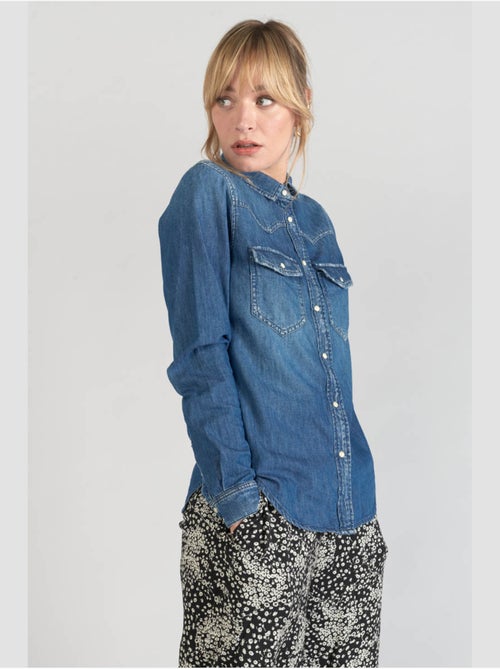 Chemise juanita 'le temps des cerises' - Kiabi