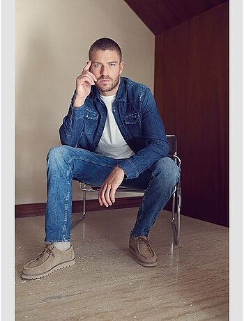 Chemise juanito en jeans 'le temps des cerises'