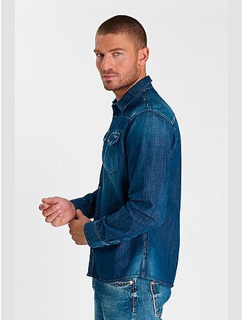 Chemise juanito en jeans 'le temps des cerises'