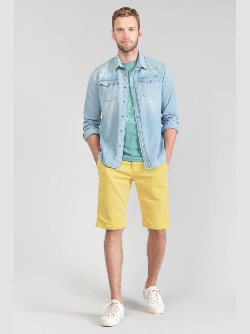 Chemise JUANITO en jeans 'Le Temps Des Cerises' Bleu - Kiabi