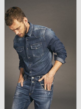 Chemise JUANITO en jeans 'Le Temps Des Cerises'
