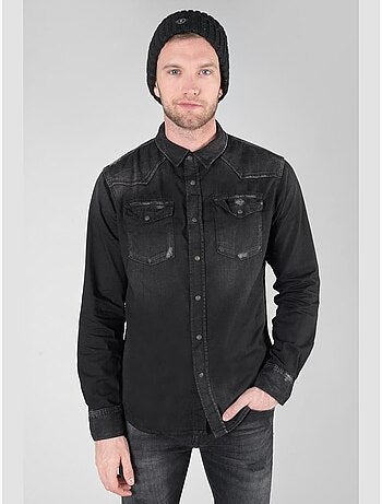 Chemise juanito en jeans 'le temps des cerises'