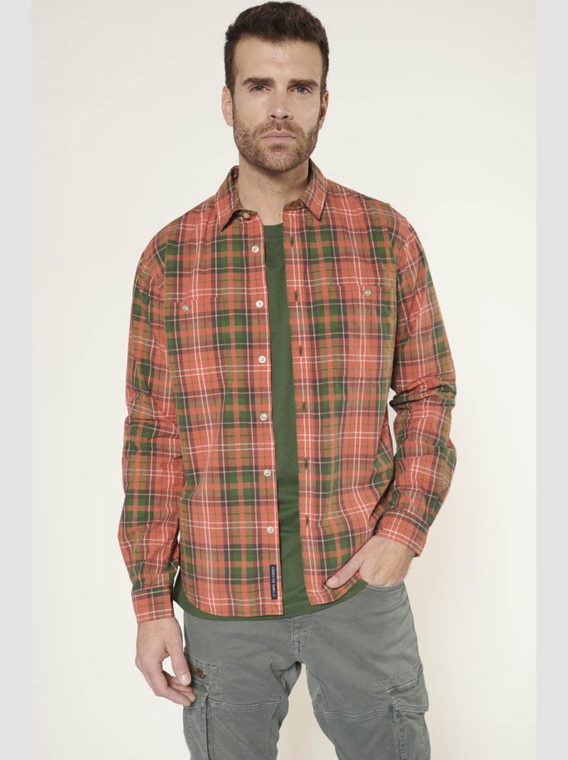 Chemise KASIL 'Le Temps Des Cerises' Rouge - Kiabi