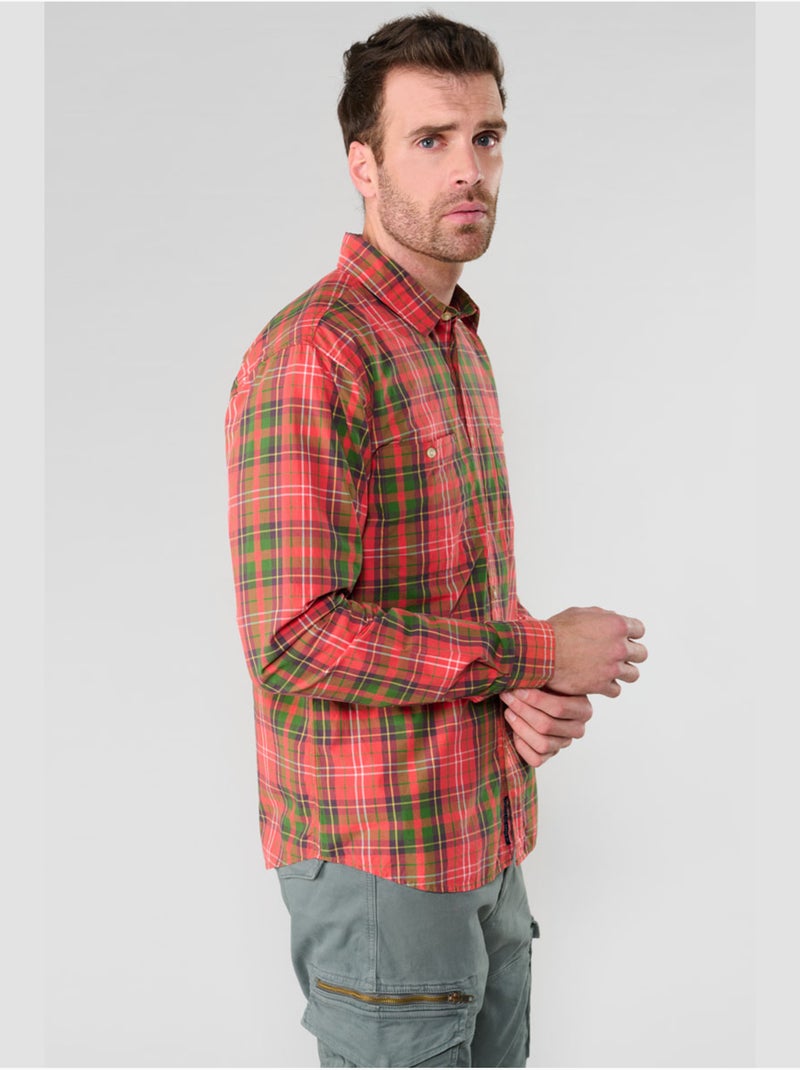 Chemise kasil 'le temps des cerises' Rouge - Kiabi
