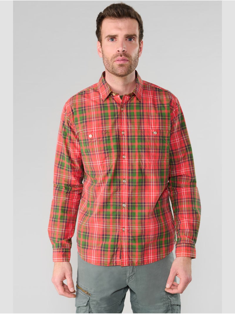 Chemise kasil 'le temps des cerises' Rouge - Kiabi