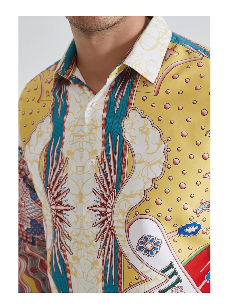 Chemise Kebello Beige - Kiabi