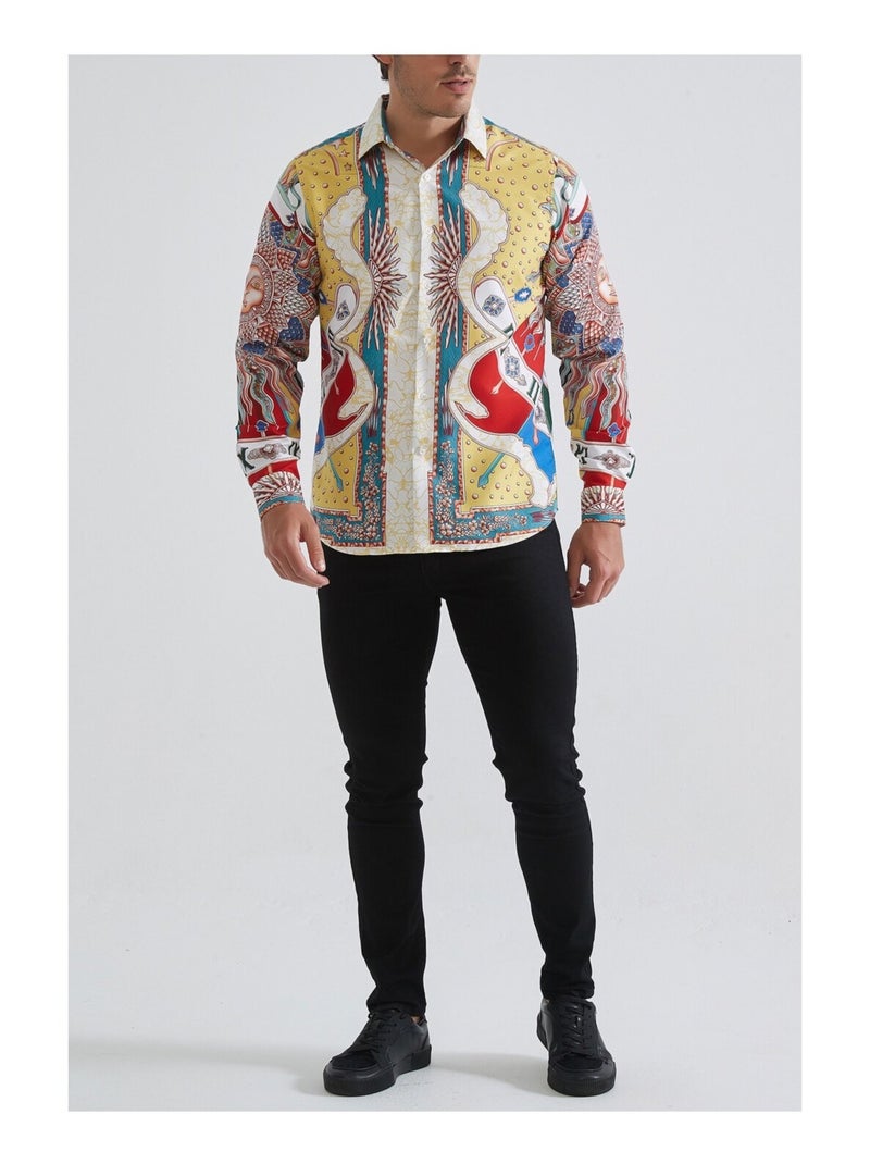 Chemise Kebello Beige - Kiabi