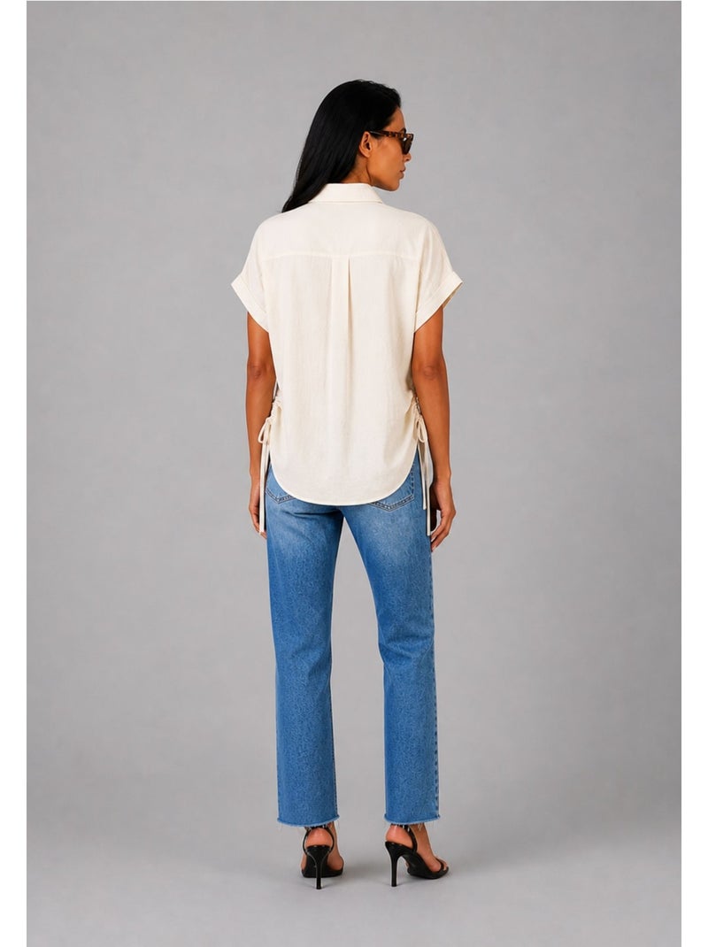 Chemise Kebello Beige - Kiabi