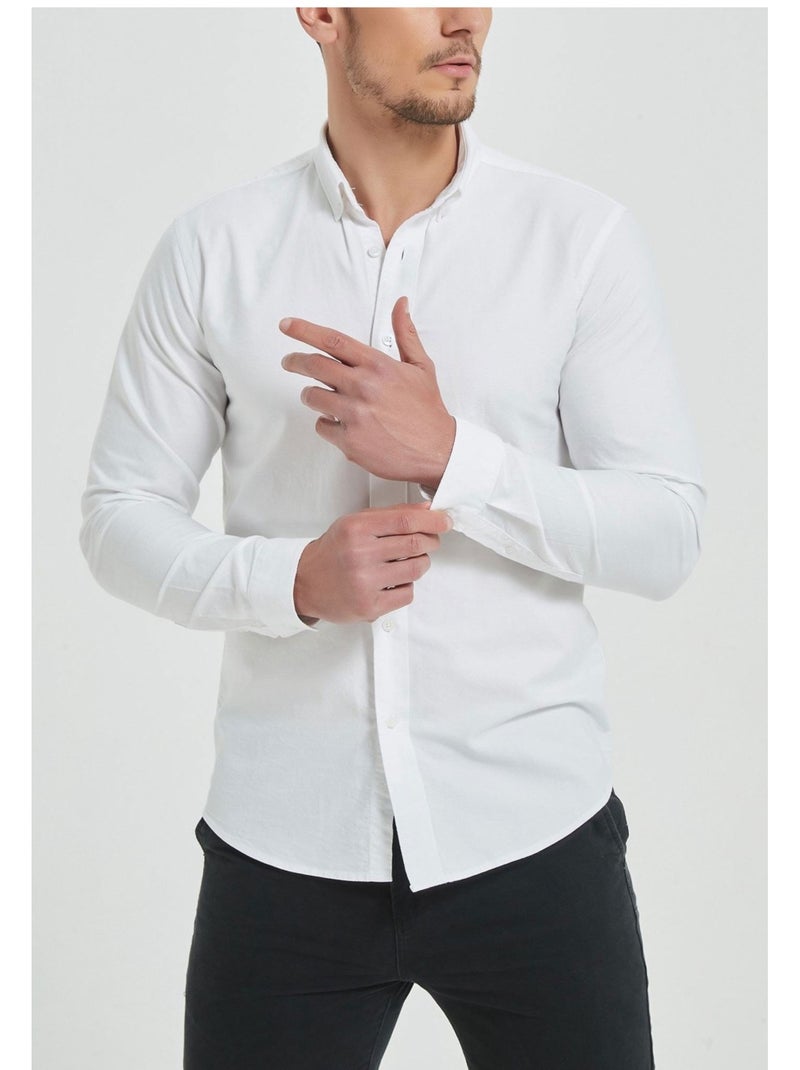 Chemise Kebello Blanc - Kiabi