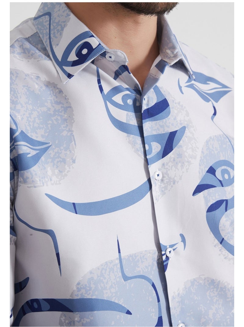 Chemise Kebello Blanc - Kiabi
