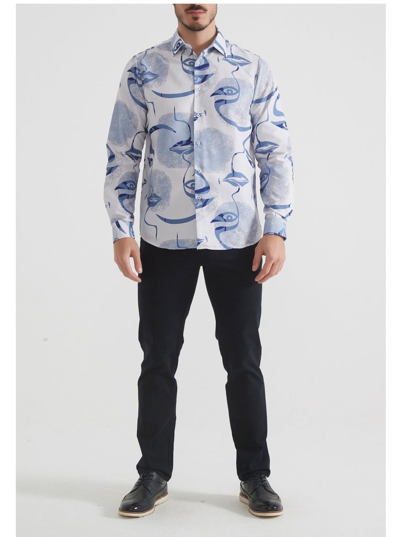 Chemise Kebello Blanc - Kiabi