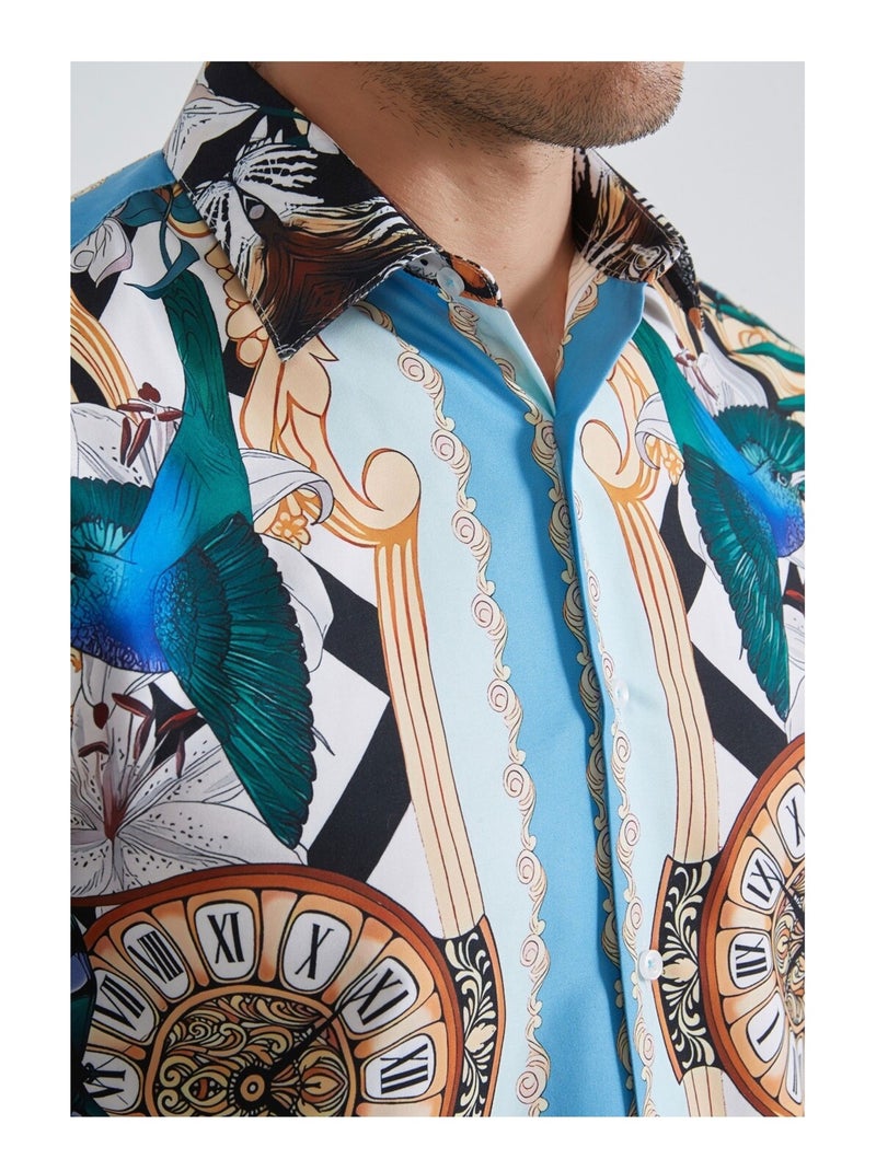 Chemise Kebello Blanc - Kiabi