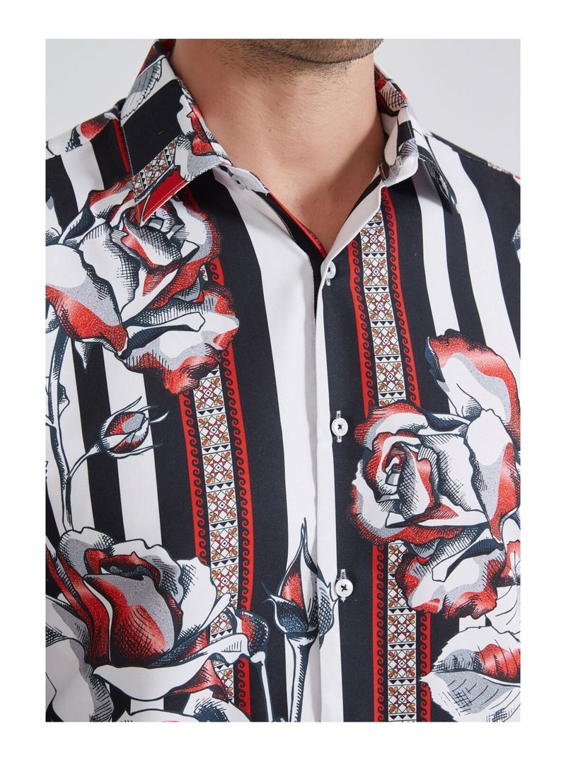 Chemise Kebello Blanc - Kiabi
