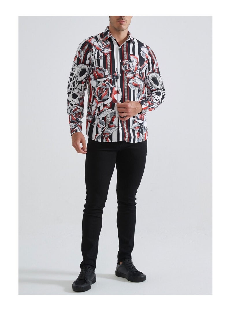 Chemise Kebello Blanc - Kiabi