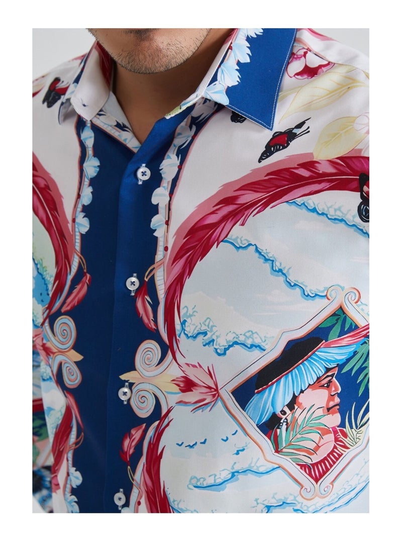 Chemise Kebello Blanc - Kiabi