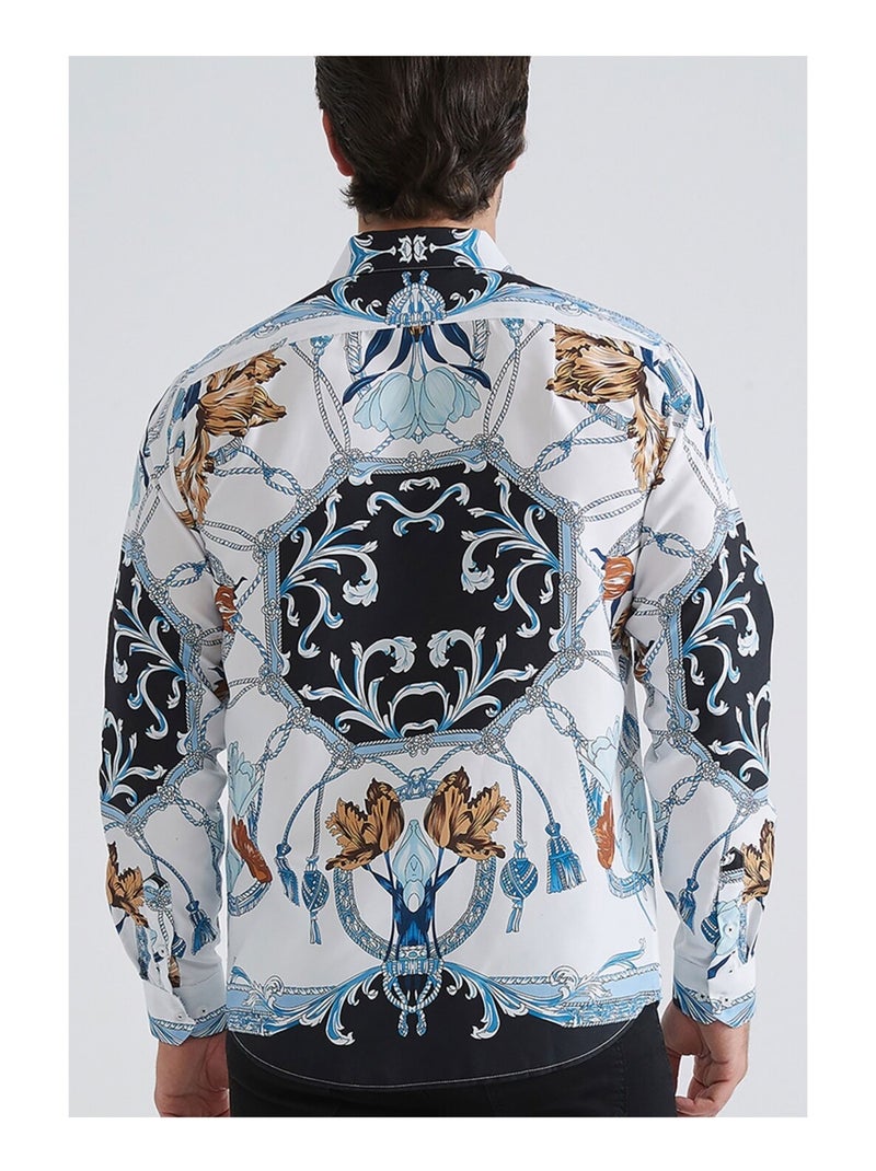 Chemise Kebello Blanc - Kiabi