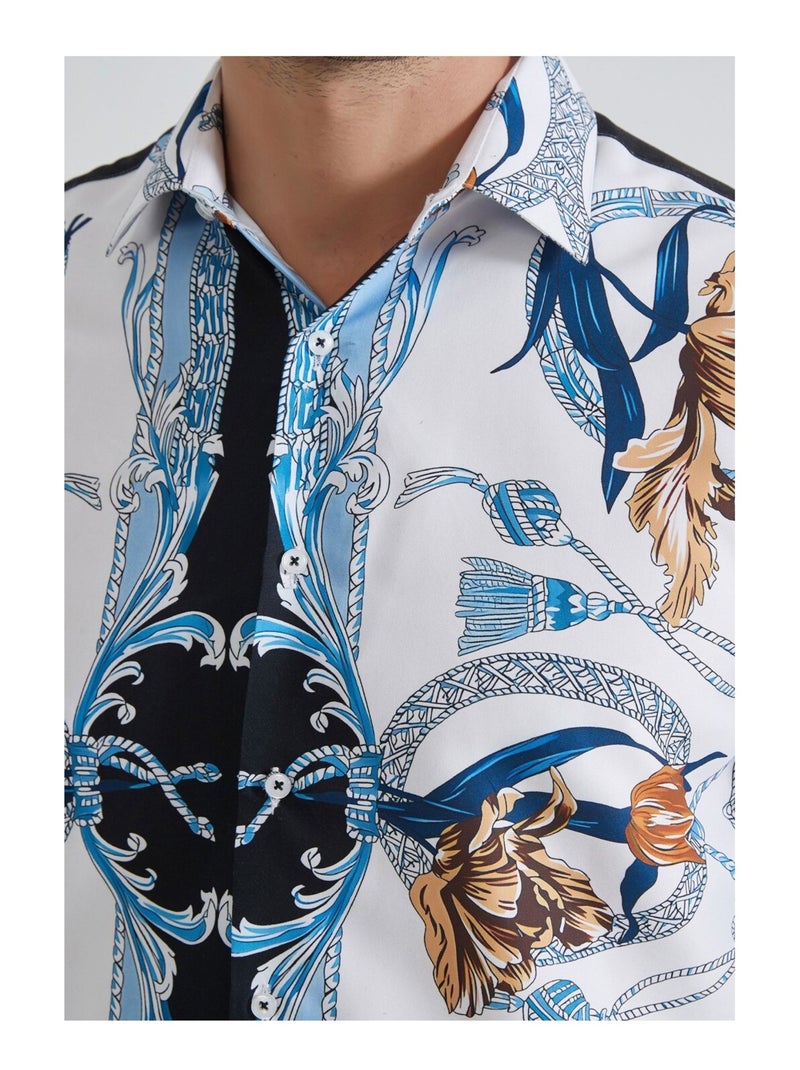 Chemise Kebello Blanc - Kiabi